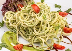 zoodles are a super healthy alternative to carb-rich spaghetti