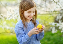 an easter egg hunt is a great way to get some fresh air and exercise