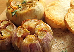 Roasted garlic cloves