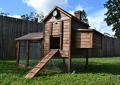 Taj Mahal chicken coop tractor