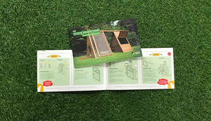 cluck house chicken coop colour assembly instructions