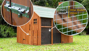 strong galvanised mesh chicken coop wire 