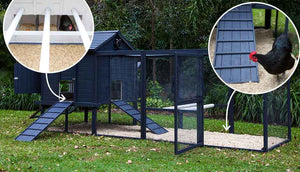 areas to use hemp bedding all over your coop inside and outside