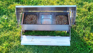 Soft-Close Chicken Feeder & Drinker $129