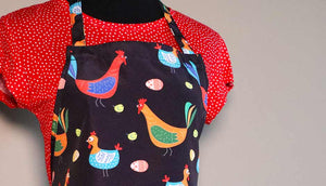 Ladies Chicken Apron - Limited Edition Print