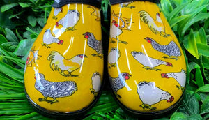 Gumboot Wellies & Shoes - Chicken Print