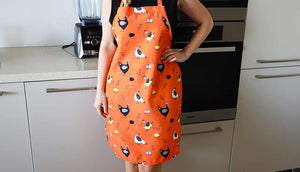 Ladies Chicken Apron - Limited Edition Print